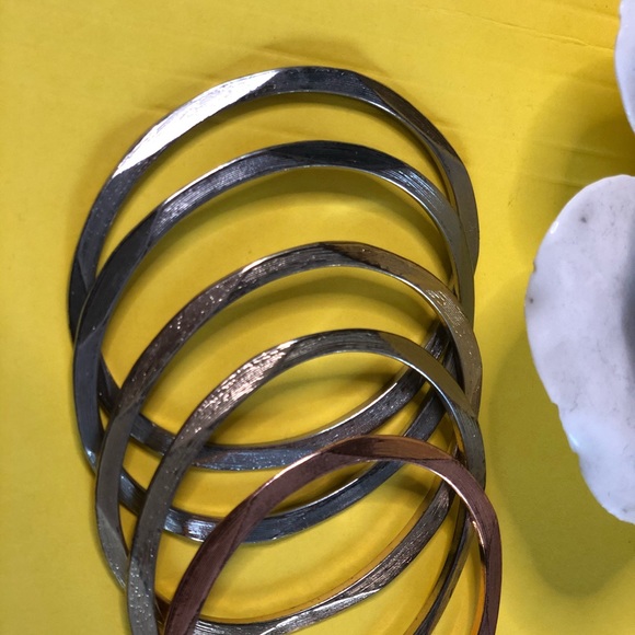 Multi Color Metal Bangles - Picture 2 of 3